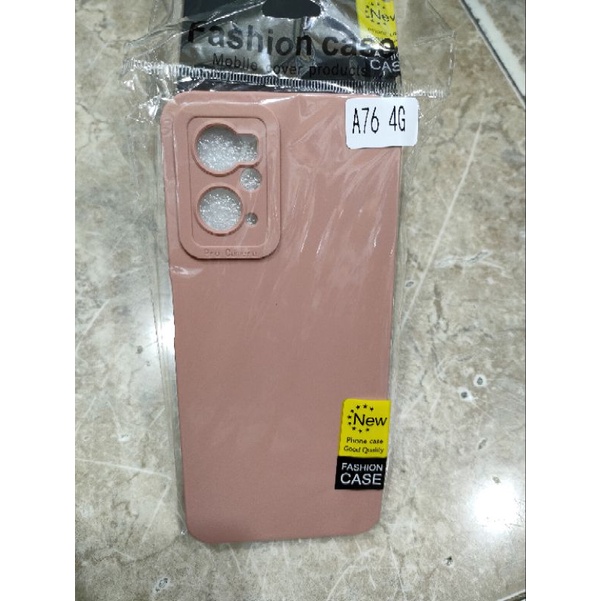Silikon Macaron Oppo A96 A36 4G Softcase Casing Case Pelindung Pro Camera