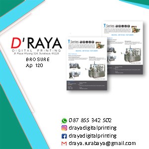 

[[JNT COD]] CETAK BROSUR A5 500 LBR /1 RIM 1 SISI - 1 HARI JADI SURABAYA GOJEK