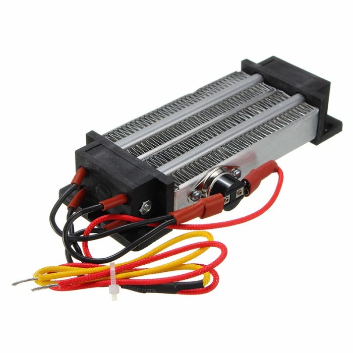 Elemen Pemanas Udara Mesin Tetas Telur Inkubator Air Heater 220V 500W