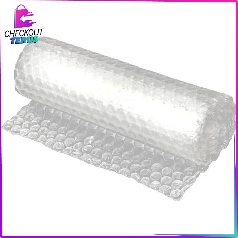 CT Tambahan packing Bubble Wrap agar paket lebih aman dan safety