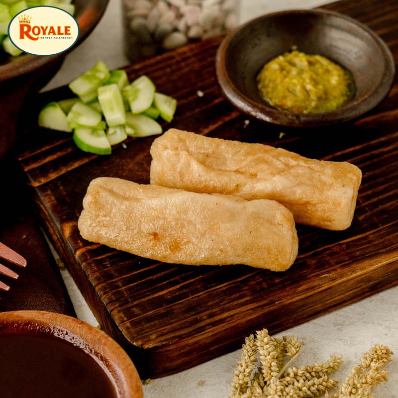 

Pempek Palembang Lenjer Panjang kecil Asli Tenggiri