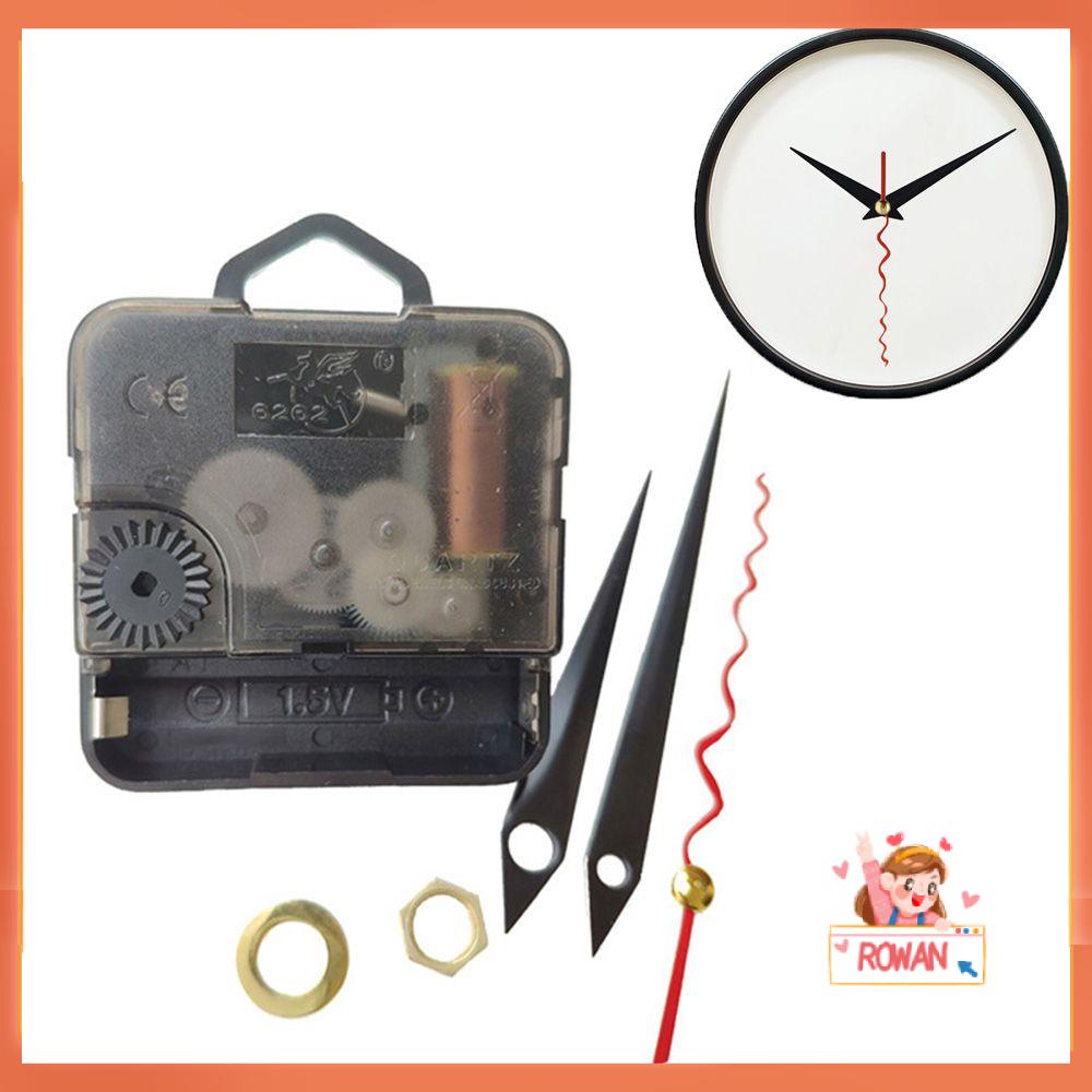 R-flower 1set Aksesoris Jam Silence Quartz Repair Movement Mechanism