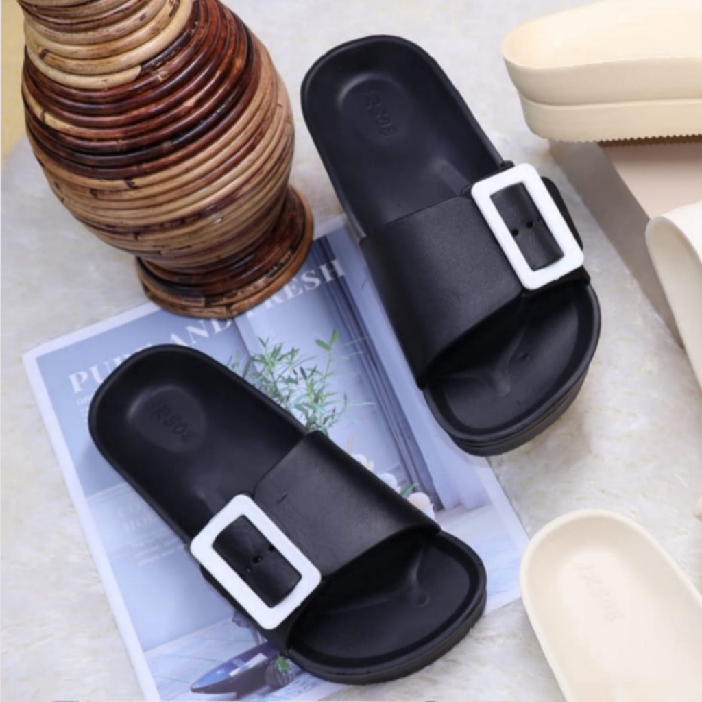 Sandal Selop Wanita Karet Irsoe