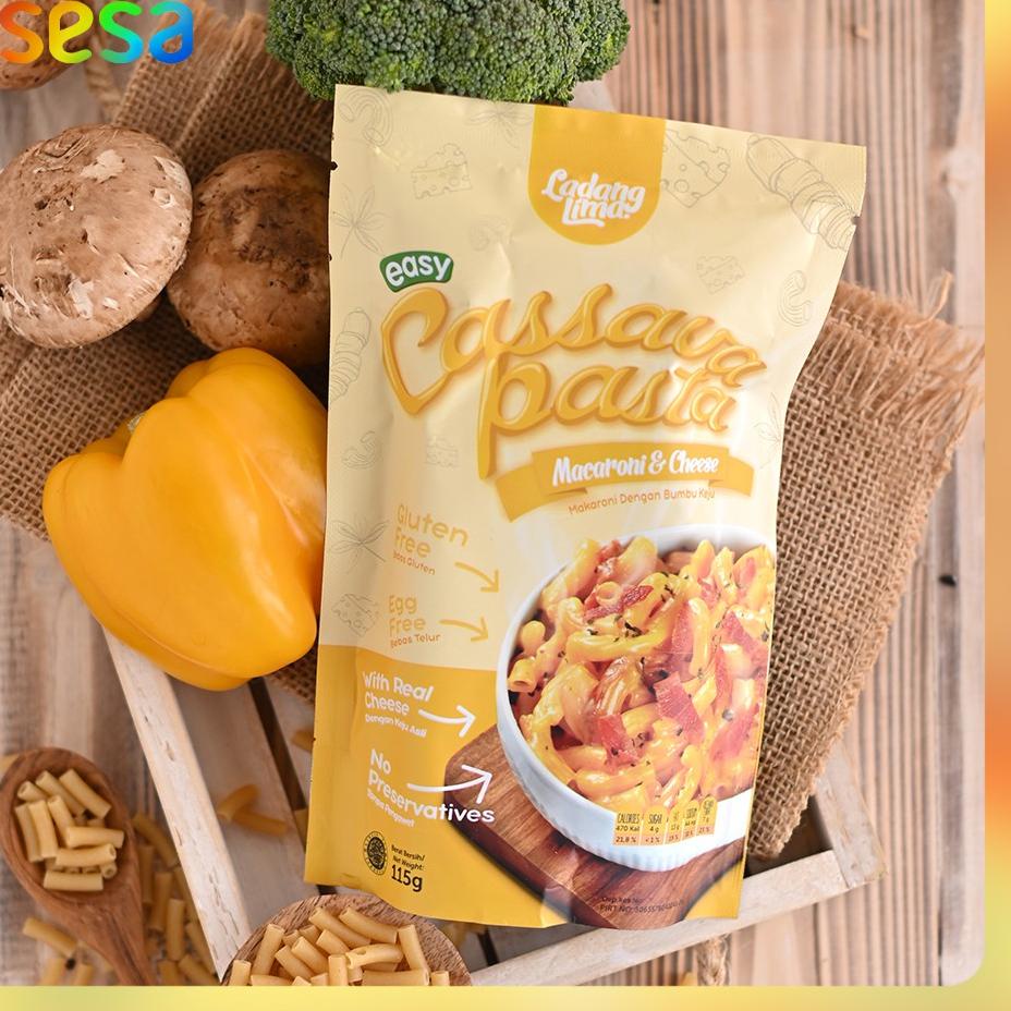 

(COD )NEW_PRODUCT Ladang Lima - Pasta Mac and Cheese 115 g | Makaroni Bebas Gluten, Gluten Free