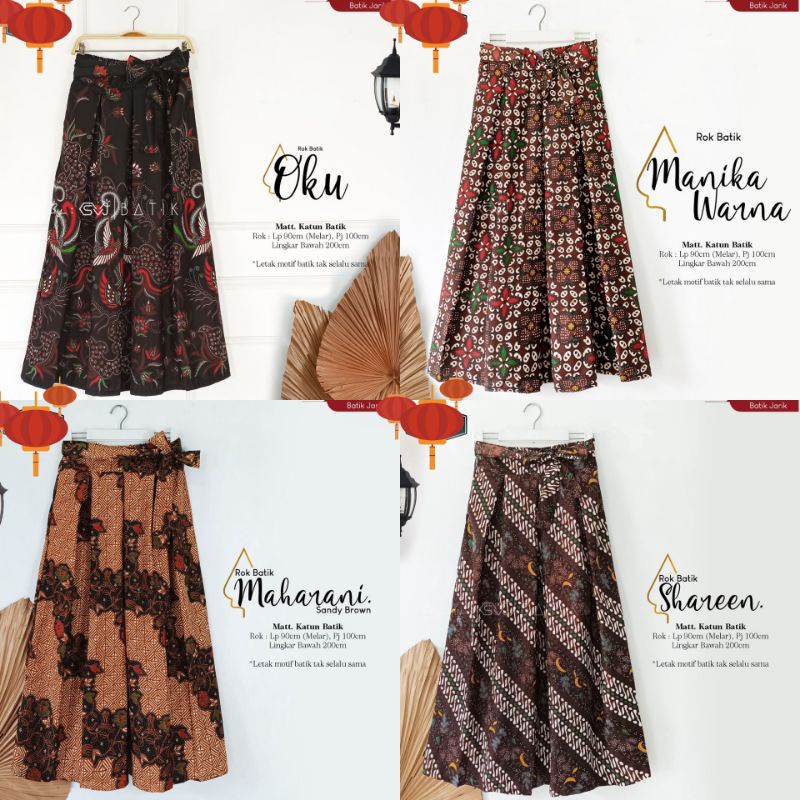 ROK BATIK ALUSAN PANJANG UNGGUL JAYA PREMIUM