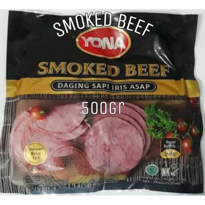 

Yona Smoked Beef 500 gr (Frozen Food)