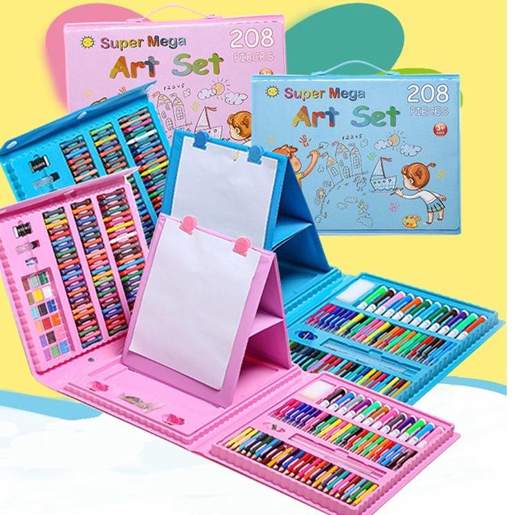 

Super Style Crayon Anak Set Alat Menggambar Mengasah Melukis Anak Anak