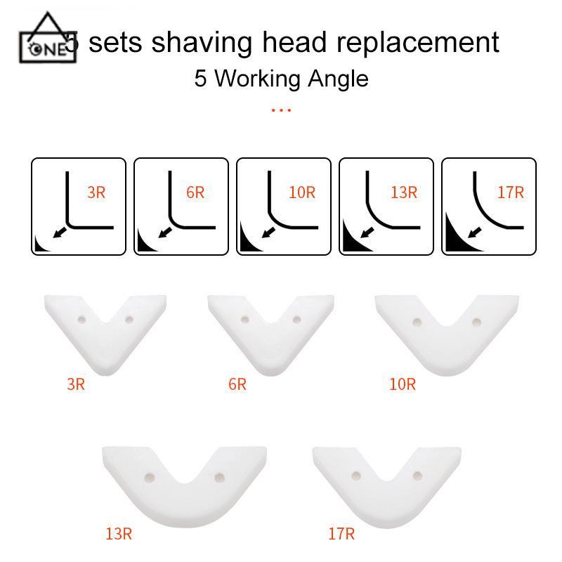 COD❤️Metal Scraper Angle Glass Residual Glue Beauty Gap Tool Set Squeegee Kokoh-A.one