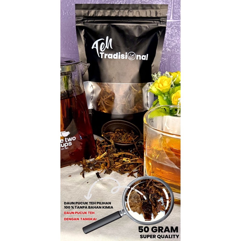 

Teh tradisional varian super isi 50gram