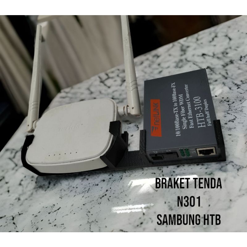 Braket Tenda N301 sambung Htb