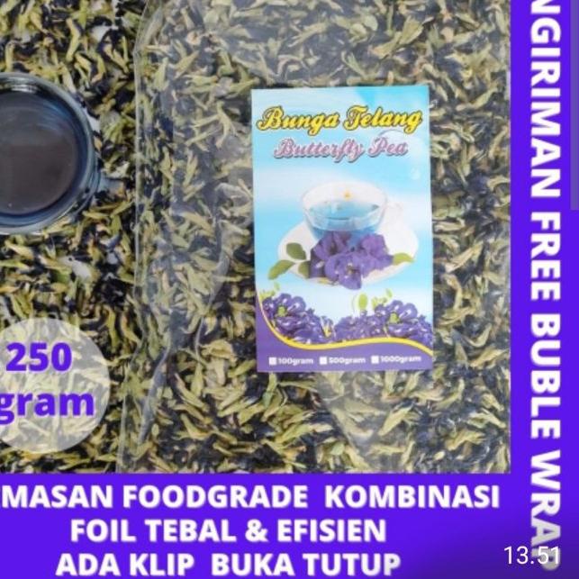 

✫ Bunga Telang Organik 250 gram 500gram 1000gram ۝