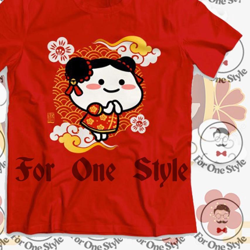 ➽ KAOS IMLEK SINCIA CHINESE NEW YEAR 2022 - KAOS IMLEK PENTOL 05 pentol cewe cici cute - IMLEK CUBY 