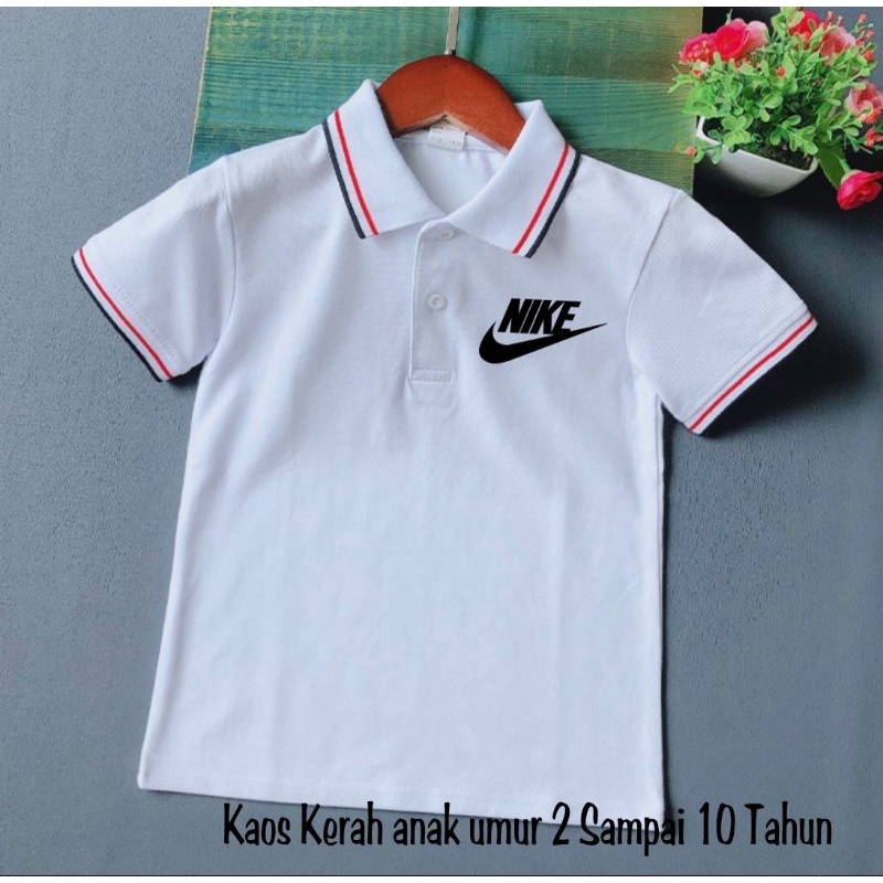 Kaos Polo Anak Nikt Baju Kerah Anak Laki Laki Dan Perempuan Unisex Kaos Anak Premium Kaos Wangki Anak Anak