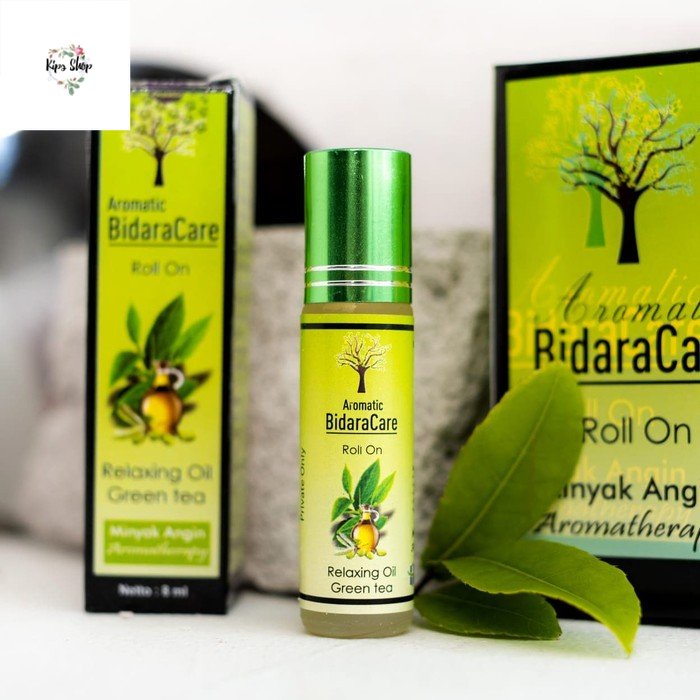 

[ PAKET 1 BOX (10 PCS) ] Aromatic Bidara care Relaxing Oil Green Tea