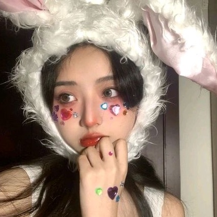 Stiker Akrilik love Kristal bentuk hati // sticker heart pernak pernik Berlian Imitasi untuk Dekorasi Handphone Diary makeup ulzzang makeup douyin doujin viral nail art rhinestone