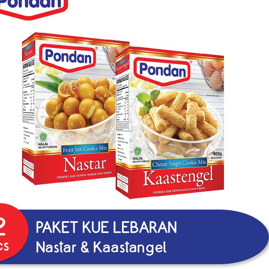 

☇ Pondan Paket Nastar & Kaastangel ✼