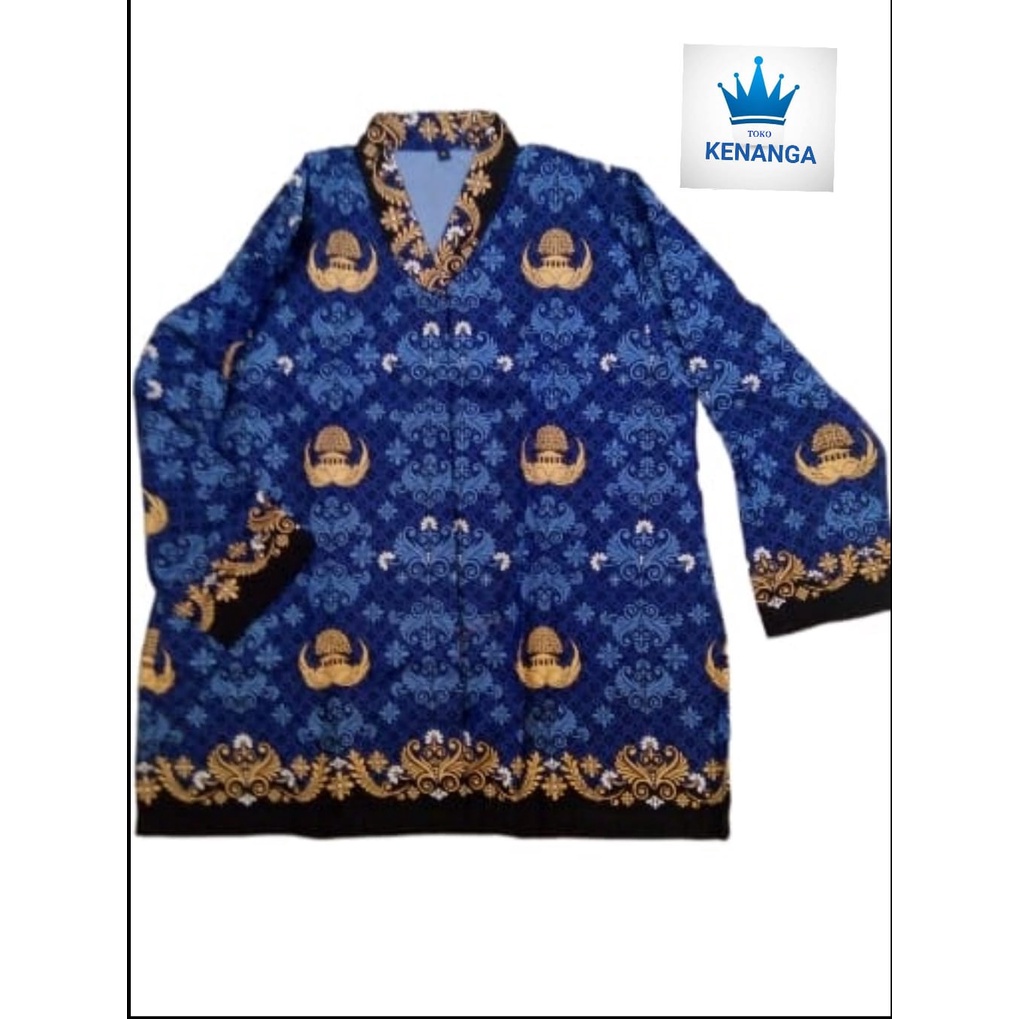 Baju seragam korpri PNS/Pakaian laki laki wanita korpri/Seragam resmi korpri tunik batik korpri wani