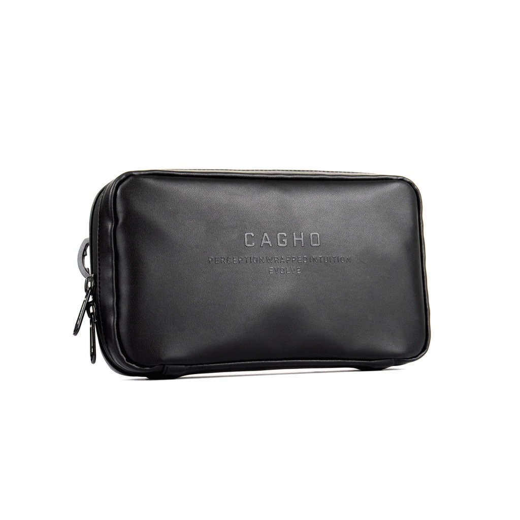 CAGHO I Leon Handbag I Handbag Pria I Clucth Bag Pria Wanita I Slingbag Pria Waterproof