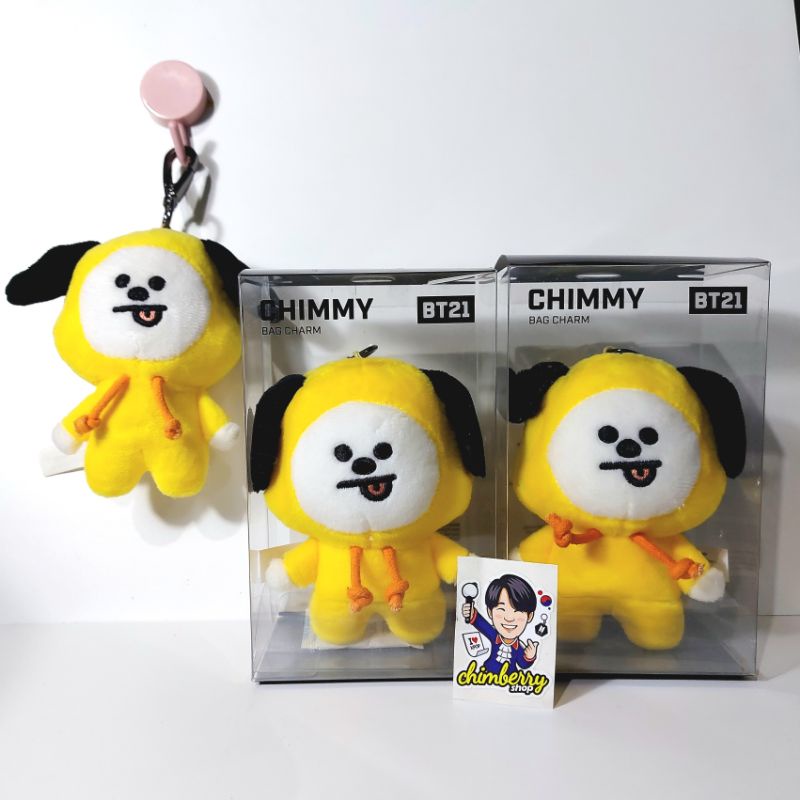 OFFICIAL BT21 CHIMMY BAG CHARM GANTUNGAN TAS