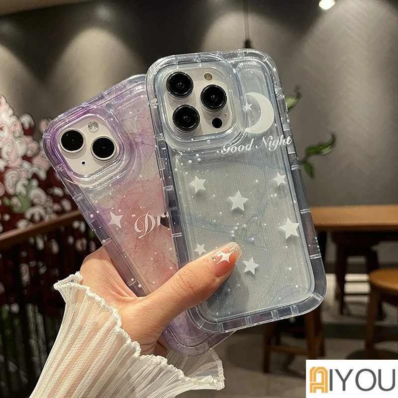 Soft Case Silikon TPU Transparan Shockproof Cover IPhone 14 13 12 11 Pro XS Max XR X 8 7 6 6S Plus