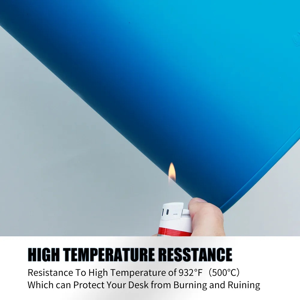 Anti-static Heat Insulation Soldering Pad Motherboard Peralatan Perbaikan Papan Silikon Perbaikan Ponsel Komputer Toolbox Kecil Alat Penyimpanan Obeng Alat Meja