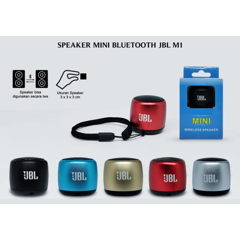 (ba) Speaker JBL Boost Mini M1 / Speaker Bluetooth Mini Portable Suara Jernih