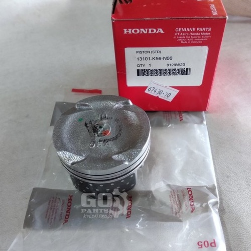 PISTON STANDAR 0,25 0,50 SONIC GTR CB CBR 150 2017 2018 2019 2020 2021 2022 2023 2024 2025 .13101K56