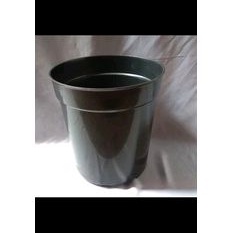 POT PLASTIK GBL SV18 HITAM-PUTIH / POT TINGGI