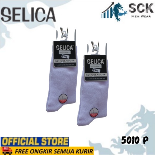 Kaos Kaki Sekolah Panjang SELICA 5010 P 15-17/ Kaus Kaki TK SD 5010 P - sckmenwear GROSIR