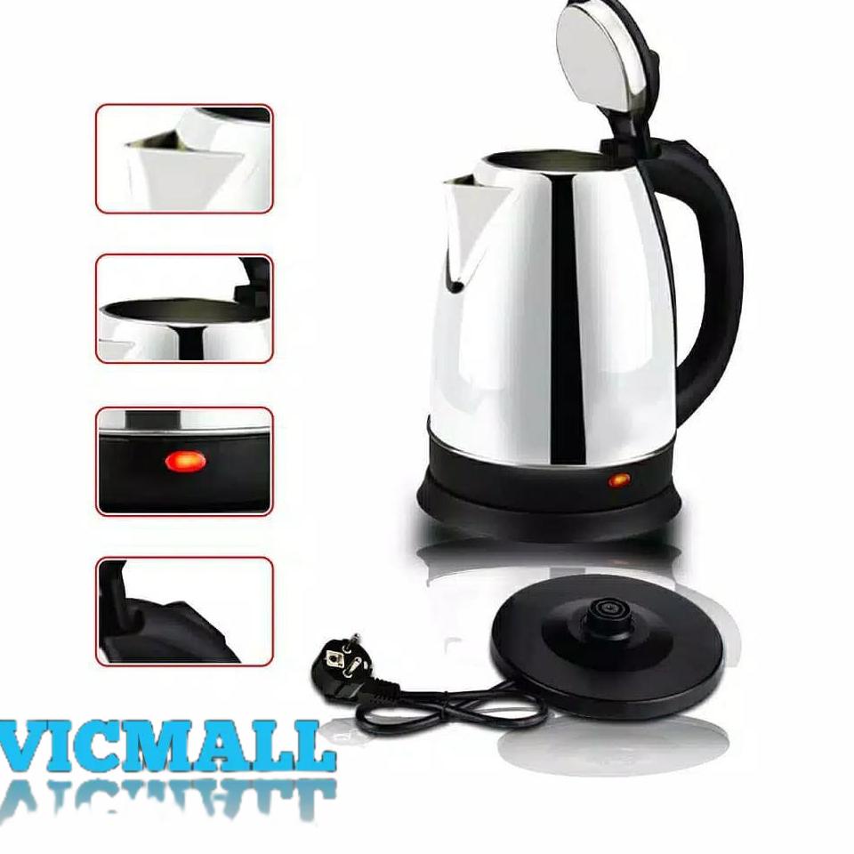 ❁  - 2 LITER - TEKO LISTRIK PEMANAS AIR KETTLE LISTRIK CERET PEMANAS AIR ELECTRIC KETTLE ✱