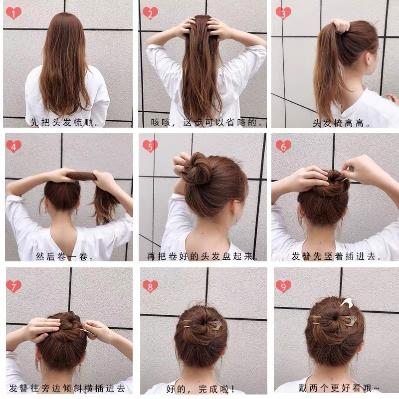 Aksesoris Jepit Rambut Bentuk u Gaya Korea