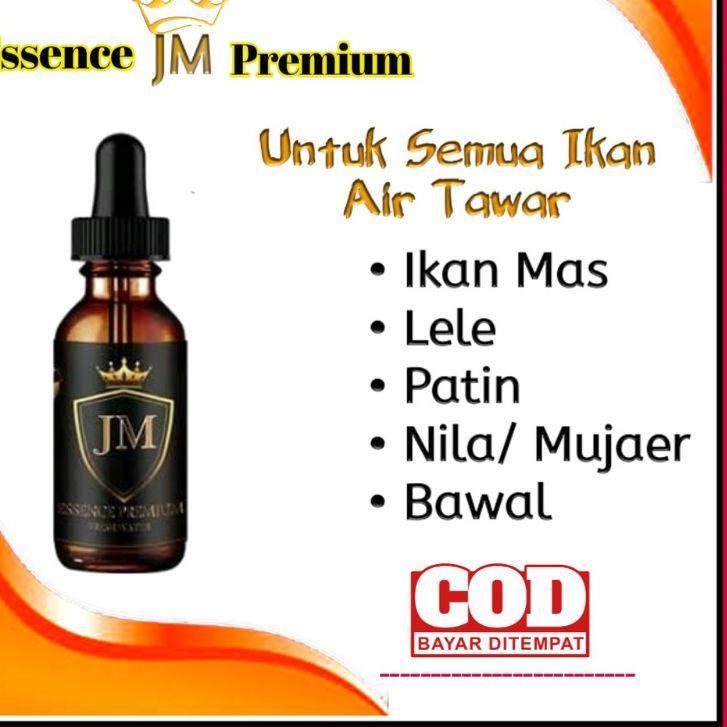 kode5m0La PROMO HEMAT | Esen Essen Essence ikan super JM PREMIUM 30 ML | Essen ikan mas nila lele ba