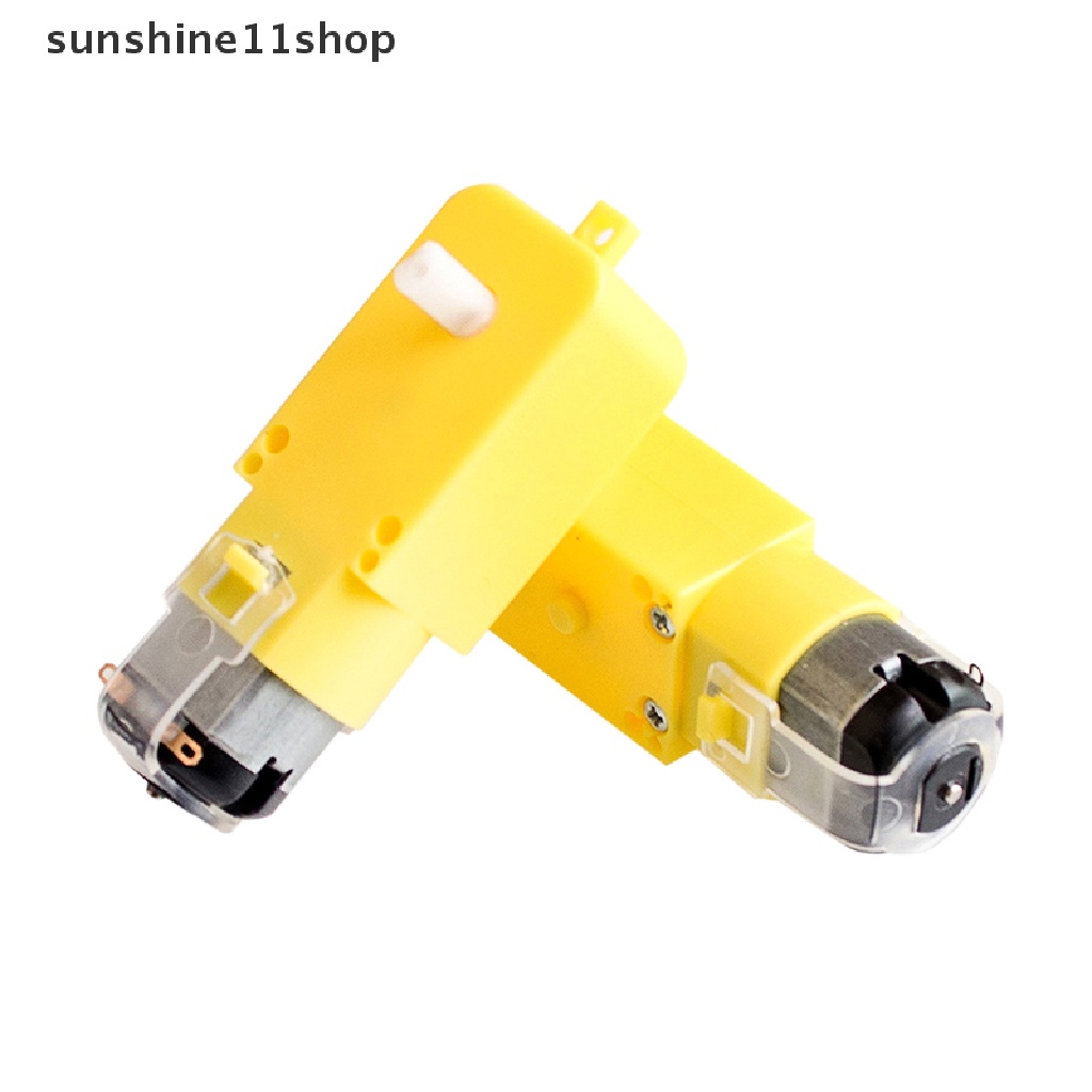 Sho TT Motor Single Shaft Biaxial Smart Car Robot Gear Motor 130motor Untuk Arduino Motor Smart Robot Car DIY N