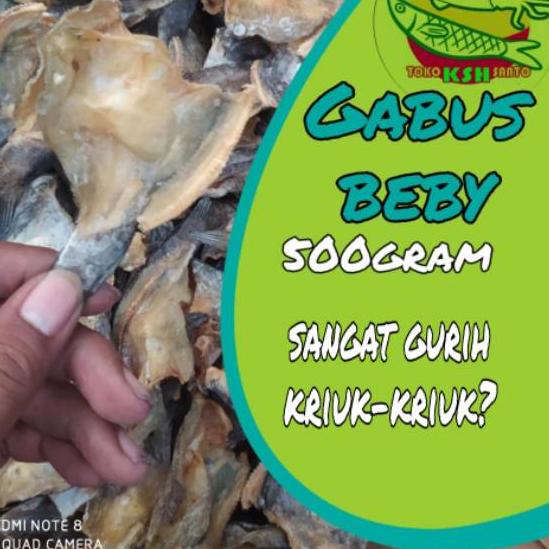 

❀ Ikan asin gabus beby-500gram ♚