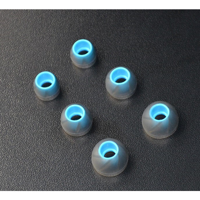 3 Pasang Earbud Eartips Karet Headset Karet Earphone Universal Earbuds Silicone Gel Tip Case 3 Size 