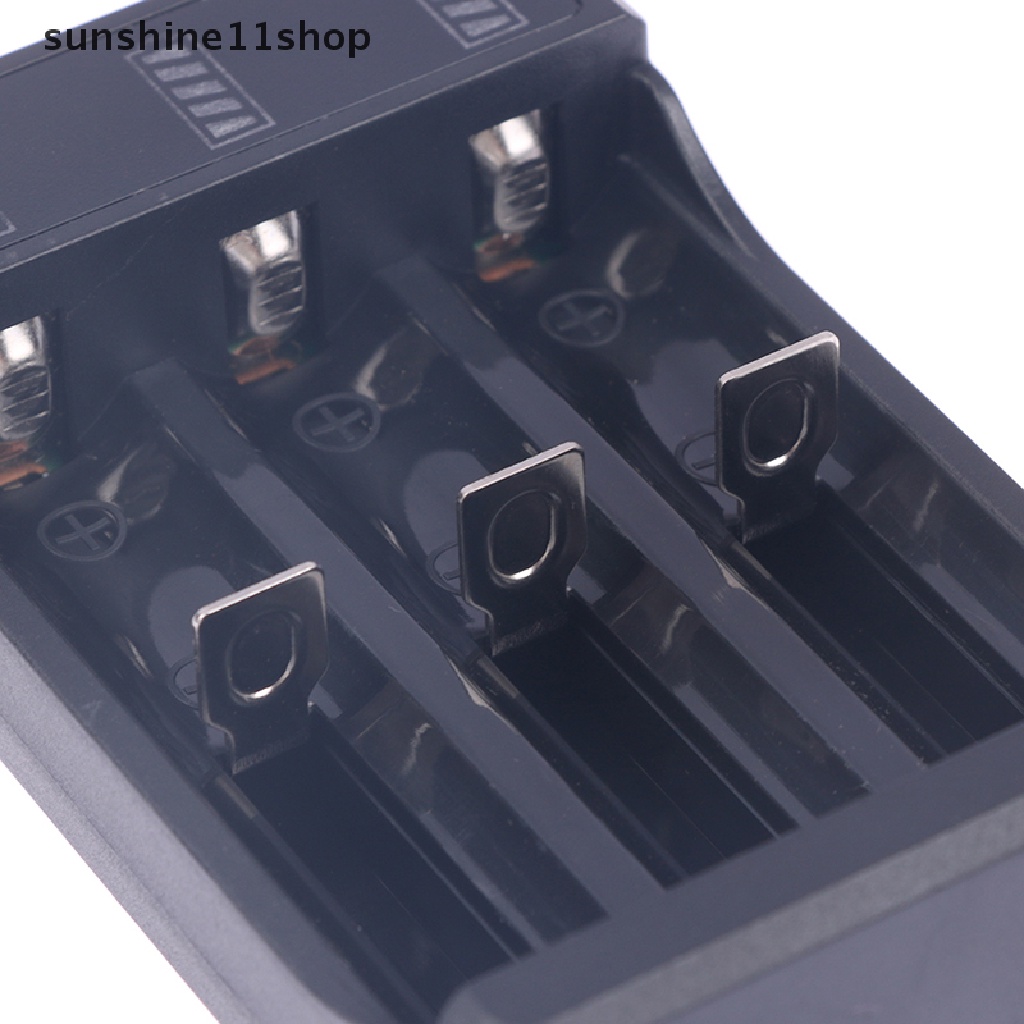 Charger Fast SHO 18650 /14500Dengan Type Kabel 4.2V Lithium 4slot Charger N