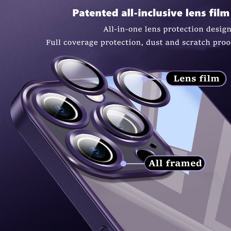 Casing Ponsel Pelindung Kamera Transparan, Cocok Untuk iphone 14 Pro Max14 plus, TPU Lembut shockproof Apple13 Pro 12 11 Pro max Perlindungan Jatuh xr xs Max7 8 plus Casing Ponsel.