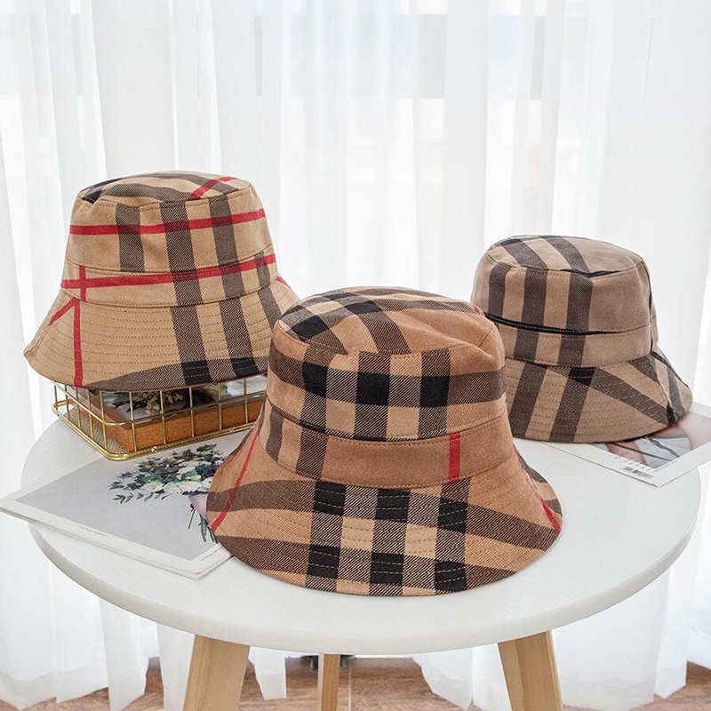 Topi Nelayan Babag Berwarna Suede Basin Hat