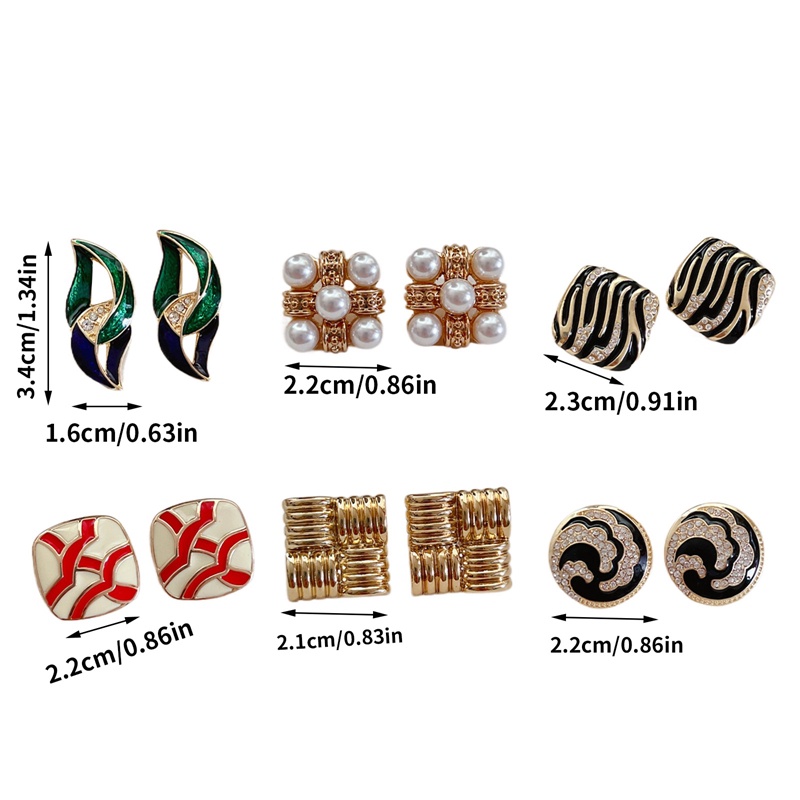 Antik Drop Glaze Leaf Stud Earrings Enamel Motif Zebra Zirkon Anting Untuk Wanita Retro Pesta Makan Malam Perhiasan Hadiah Baru