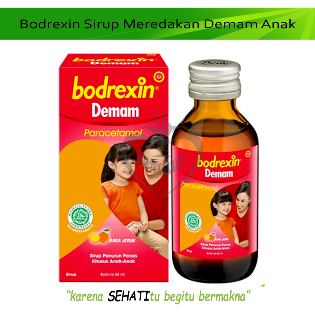 Bodrexin Tablet - Obat Demam, Nyeri, Sakit Kepala Gigi Anak