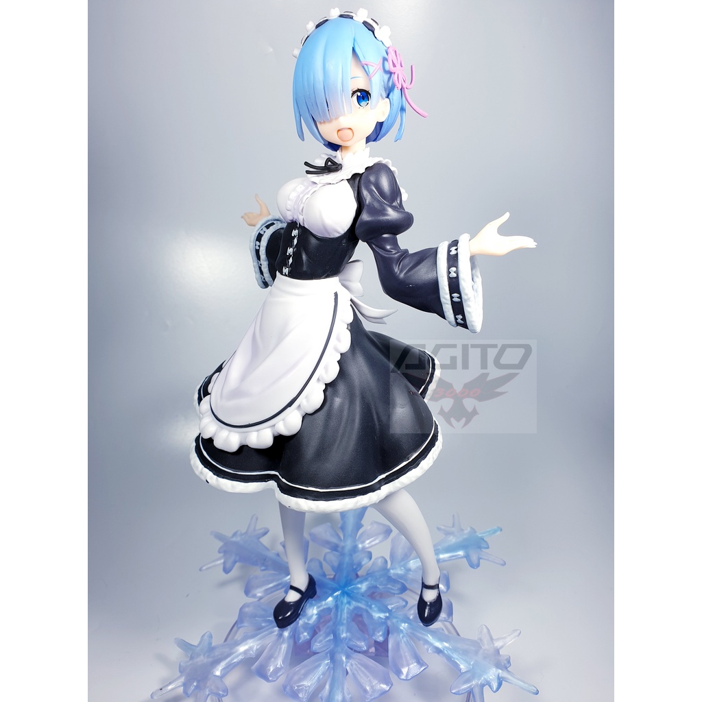 Action Figure Re Zero kara Hajimeru Isekai Seikatsu Rem AMP Winter Maid Image ver ORI