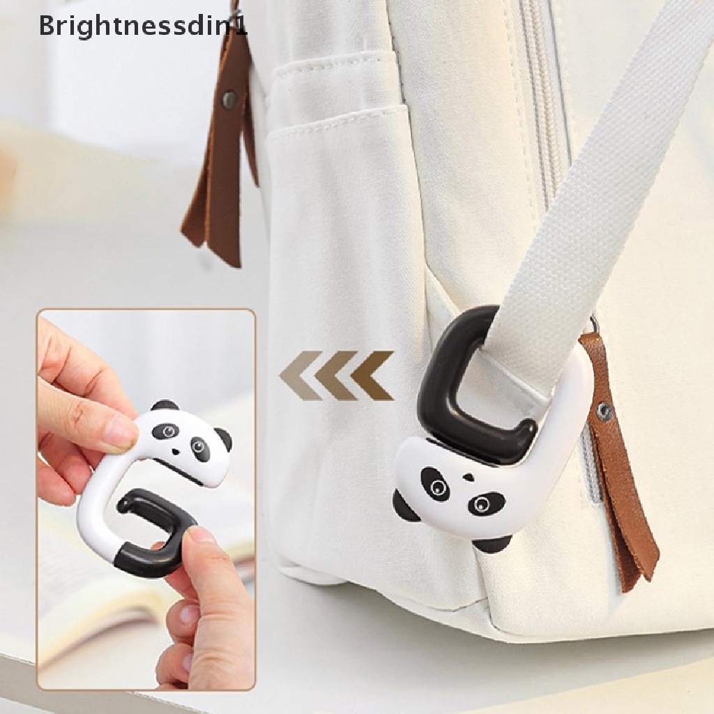 [Brightnessdin1] Gantungan hook Tas Lipat Portable Lucu Dompet Handbag Holders Foldable Table hook Wanita Handbag Organizer Meja Kantor Kait Samping Butik