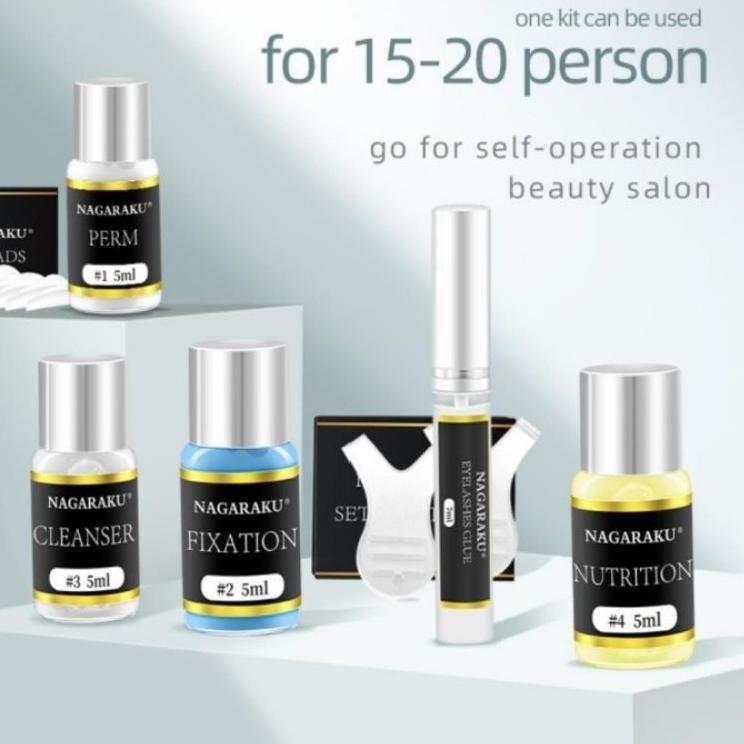 ✥ NAGARAKU LASH LIFT BROW LAMINTION KIT WITH KERATIN ✪
