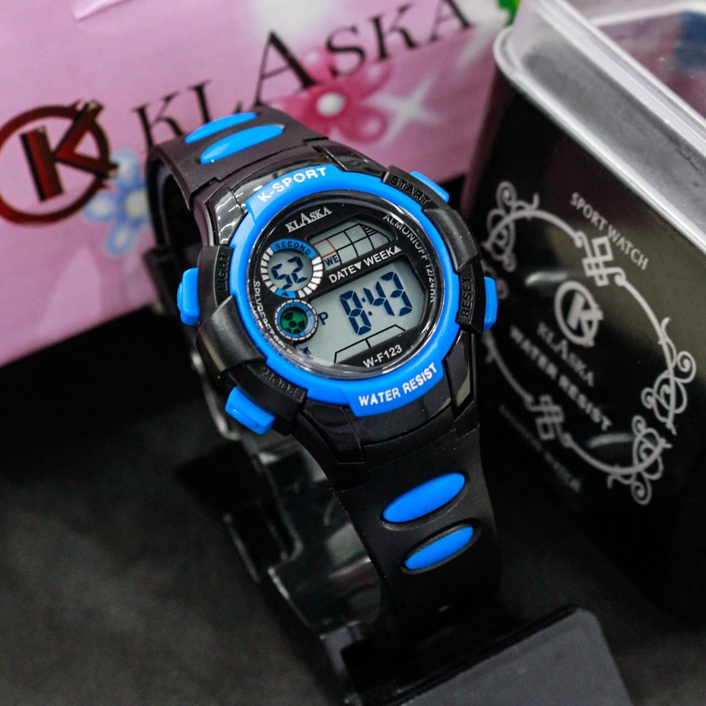 JAM TANGAN LASIKA//JAM TANGAN KLASKA W-F123/ORIGINAL WATERRESISTENT