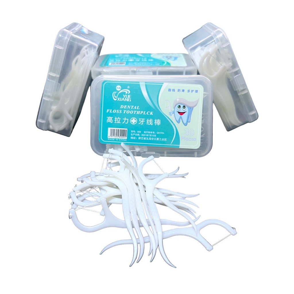 DENTAL FLOSS BENANG PEMBERSIH SELA GIGI ISI 30 DAN 50 PCS [SWEETSPACE]