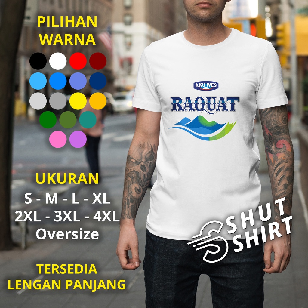 Kaos Distro T Shirt Pria & Wanita Original Size S M L XL & Jumbo Oversize XXL XXXL XXXXL Lengan Panj