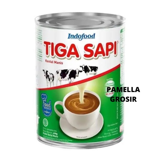 

SUSU KREMER KENTAL MANIS CAP TIGA SAPI 490GR