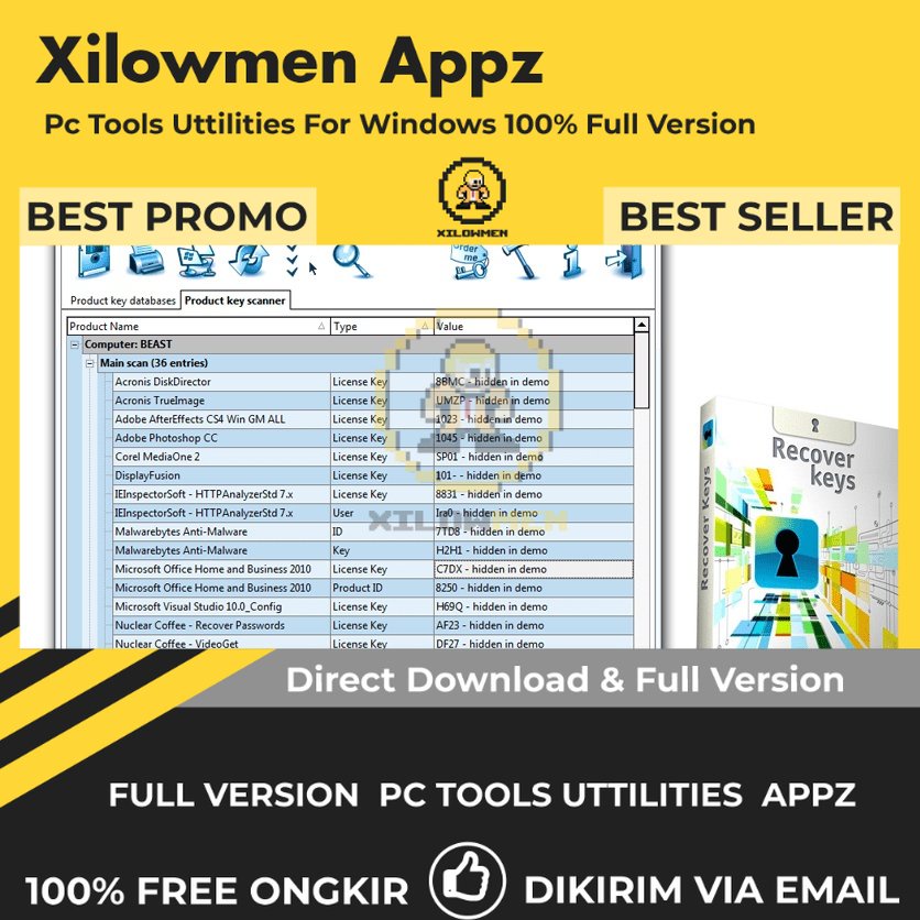 [Full Version] Recover Keys Enterprise Pro PC Tools Software Utilities Lifetime Win OS