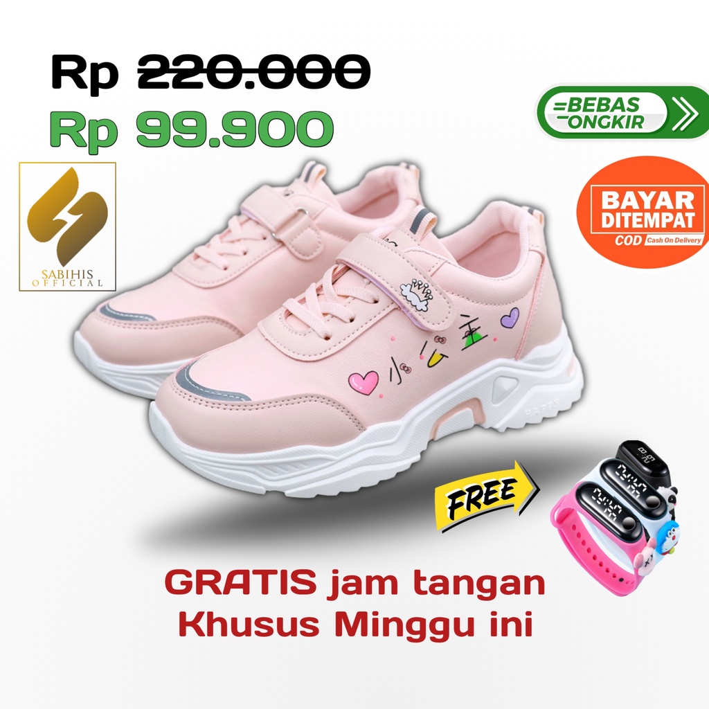 SEPATU SNEAKER SNEAKERS ANAK CEWEK COWOK TK SD / SEPATU SNEAKERS ANAK CEWEK COWOK LAKI LAKI PEREMPUA