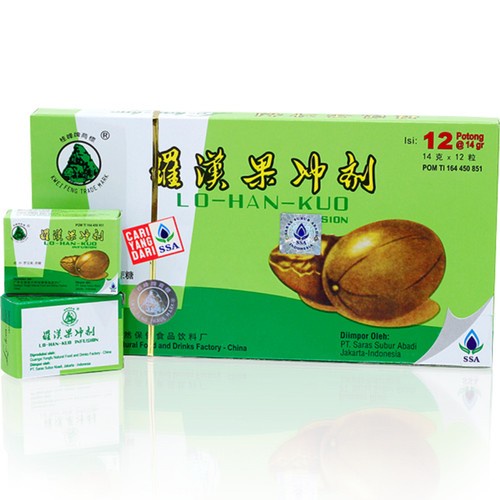 

SSA Lo Han Kuo Infusion Obat Herbal isi 12 kotak